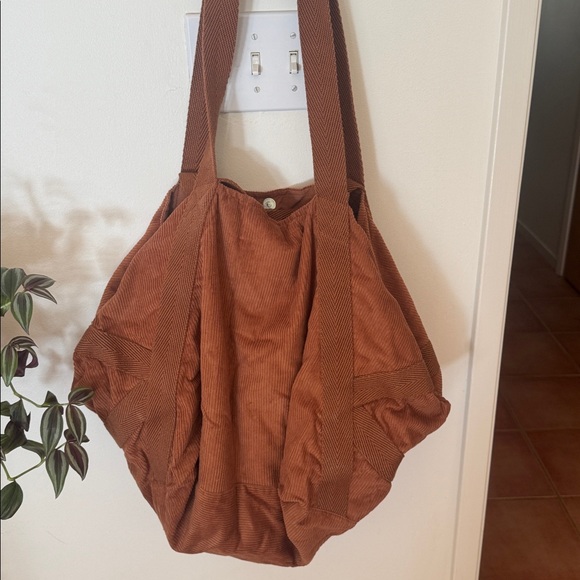 Free People Mega Corduroy Tote. - Picture 2 of 6